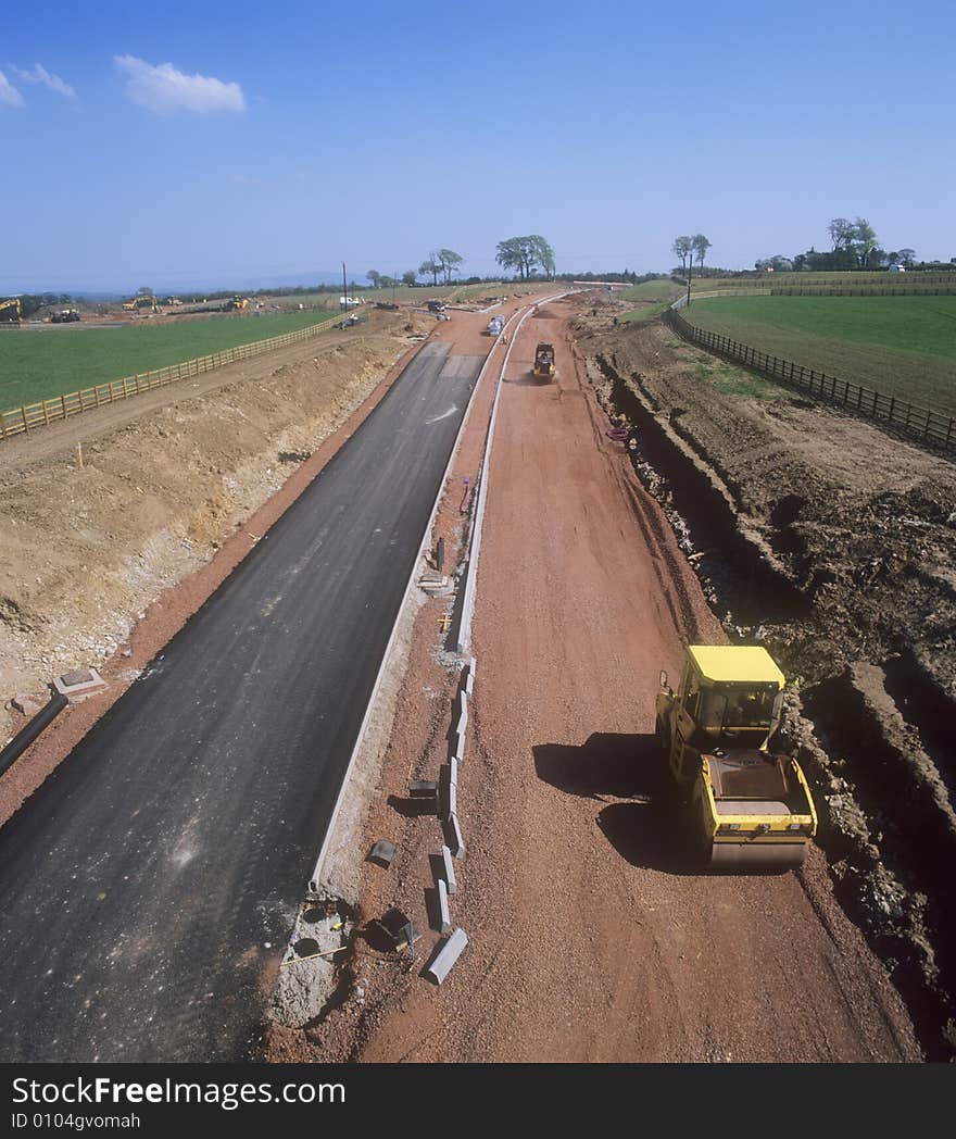 Main Road Under Construction