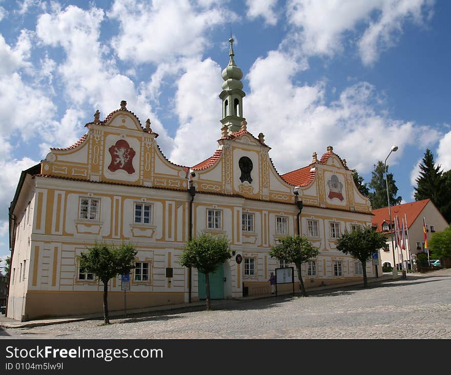 Town Hall, Kasperske Hory, Czech Republic