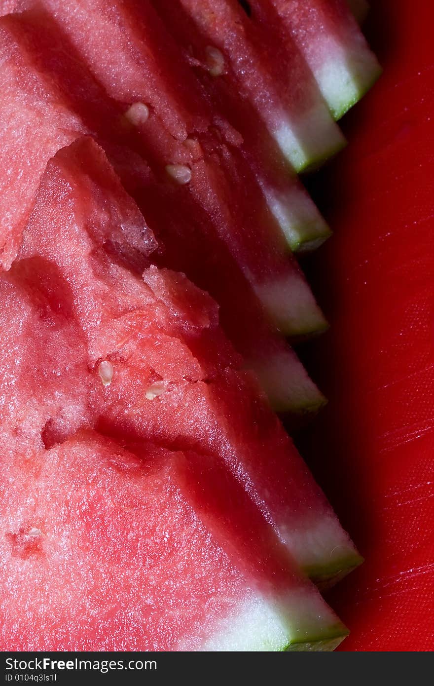 A sweet summer treat juicy watermelon close up and bright colors