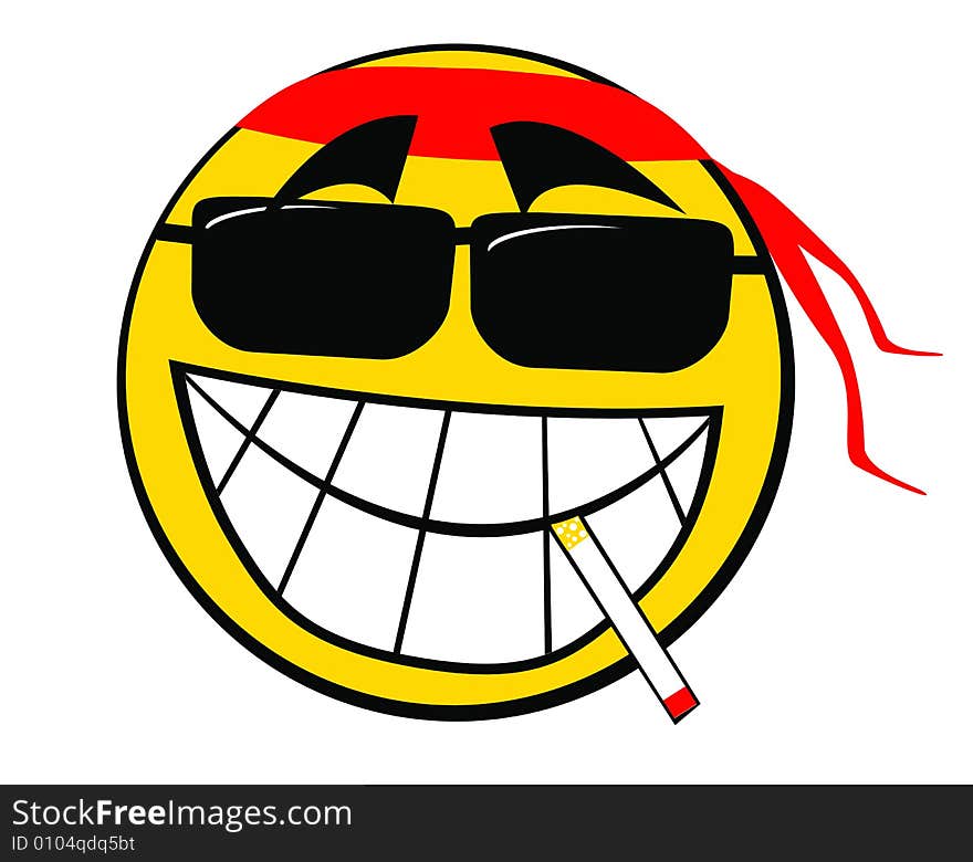 Smiley Icon Smoker