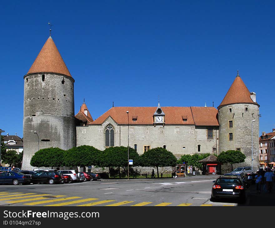 Chateau D Yverdon, Switzerland