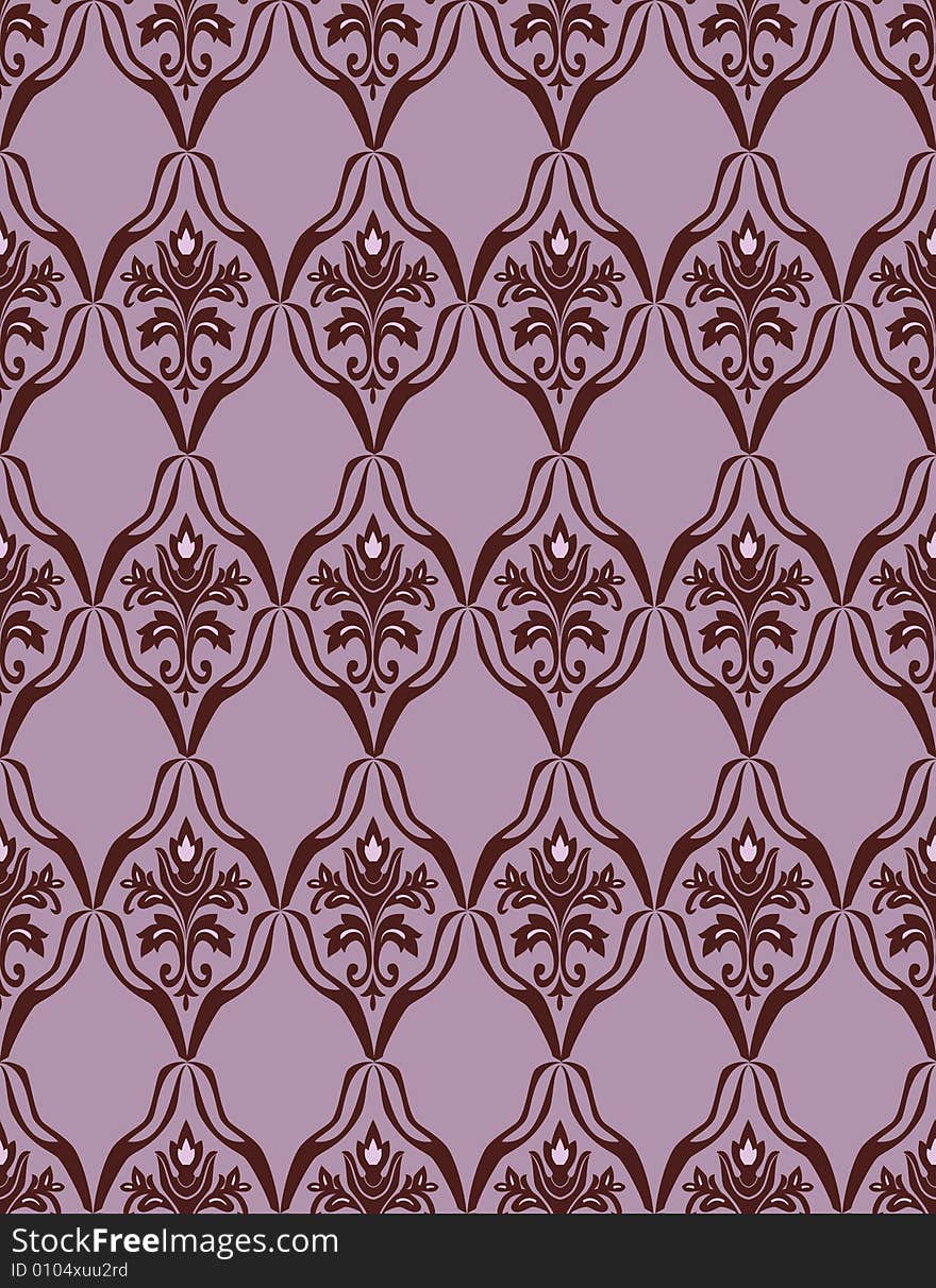 Brown Seamless A Pattern