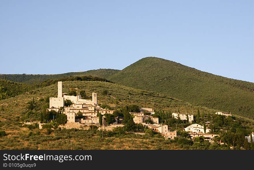 Mountain village