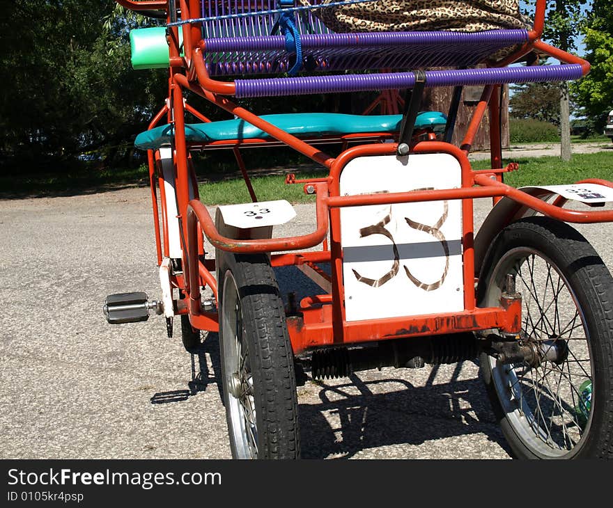 Four-Wheeled Bike Taxi