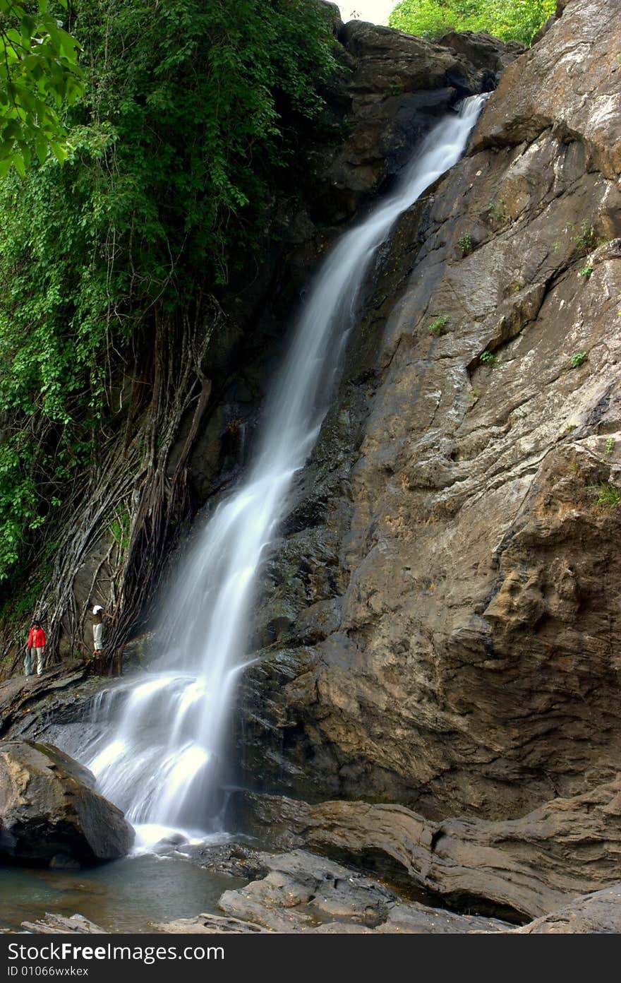 Soochi para falls in the north east ghat of Kerala. Soochi para falls in the north east ghat of Kerala