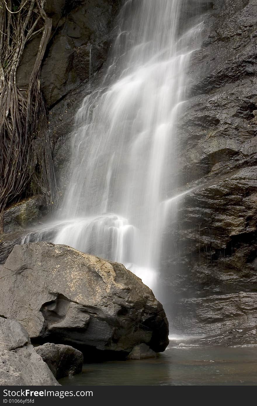 Soochi para falls in the north east ghat of Kerala. Soochi para falls in the north east ghat of Kerala