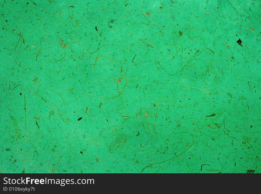 Green paper texture