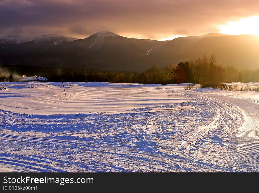 Winter at Bretton Woods, New Hampshire