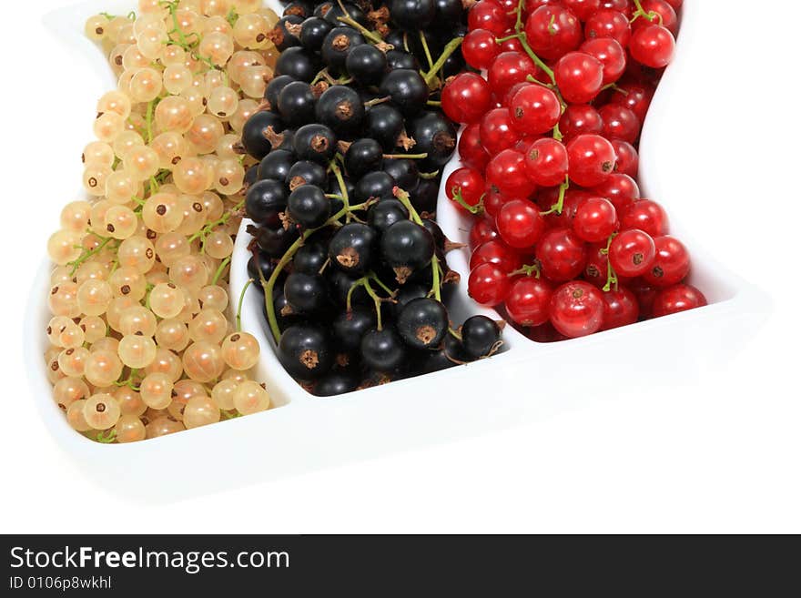 Bowl of currants.