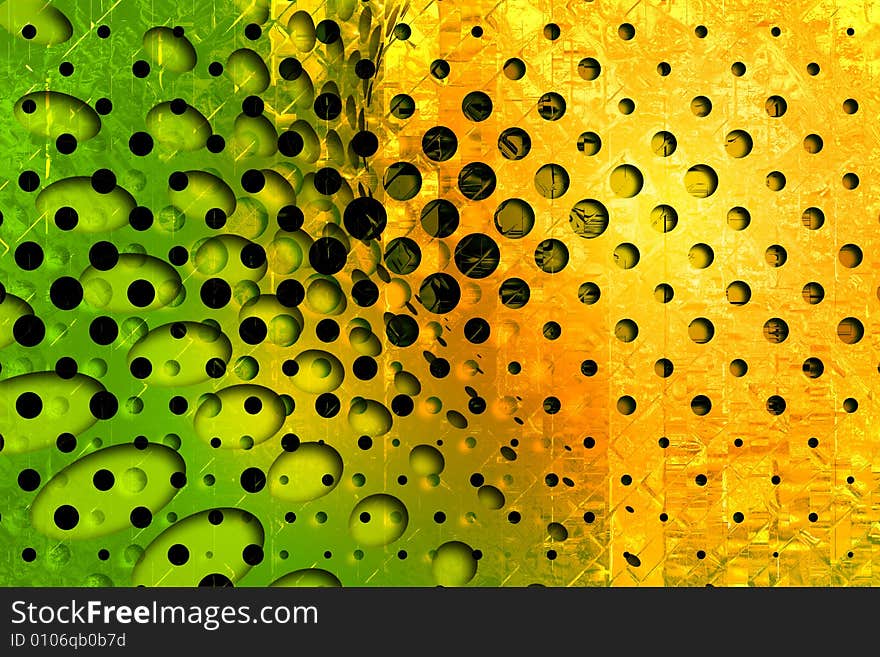 Abstract background with halftone pattern