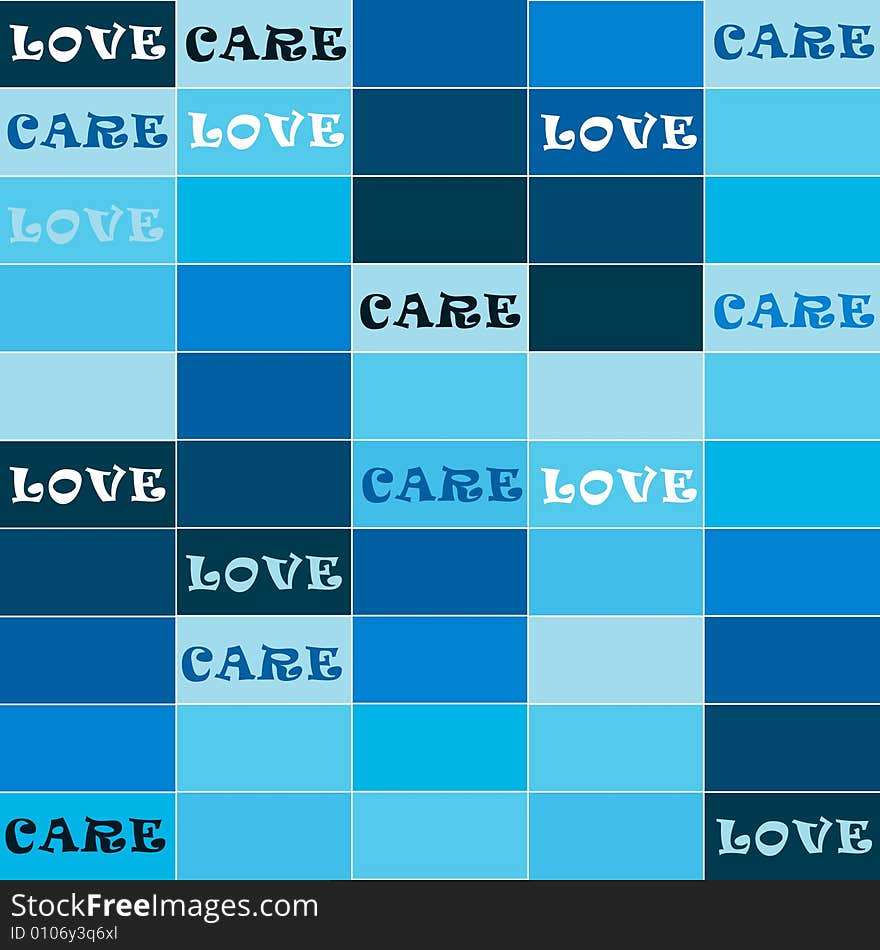 Love and care background