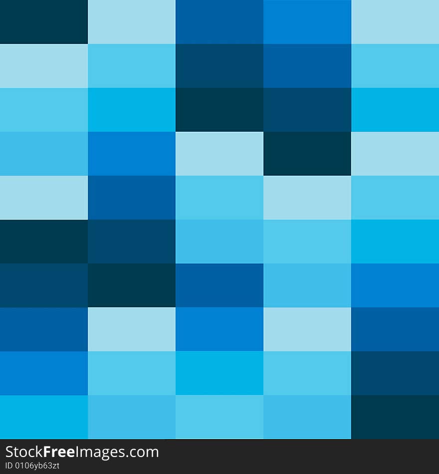 Square stylish background in blue tones. Square stylish background in blue tones