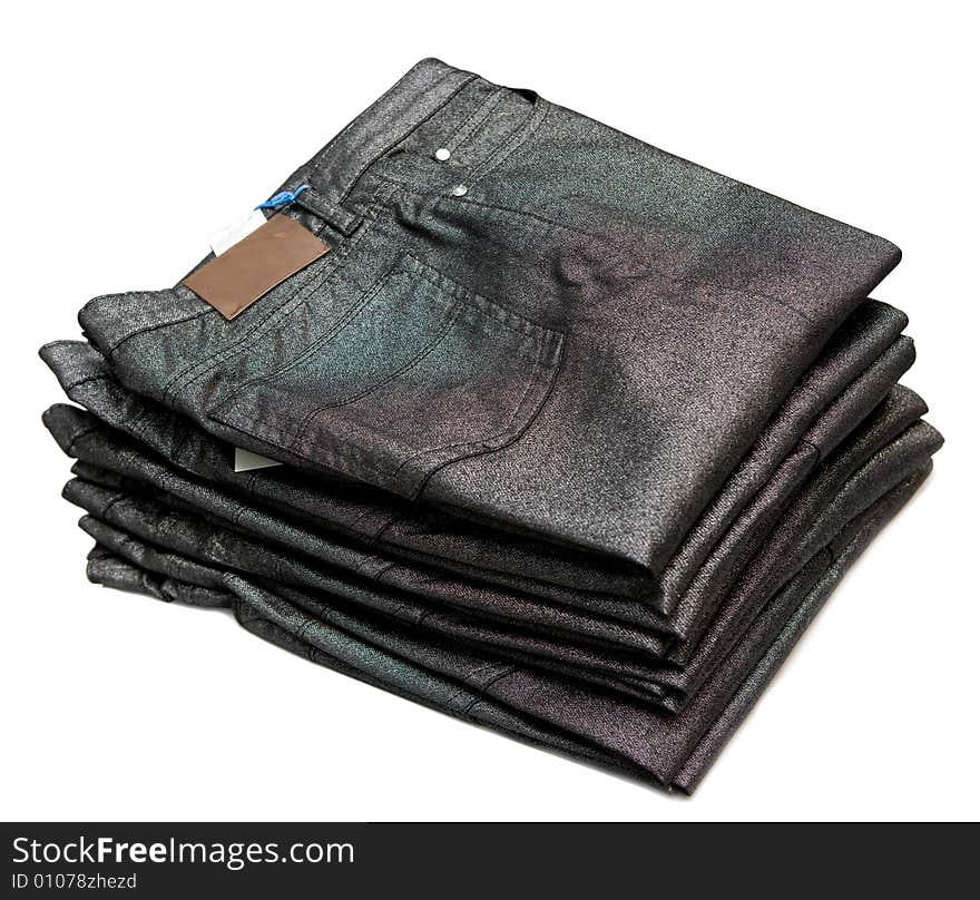 Modern Jeans Isolated