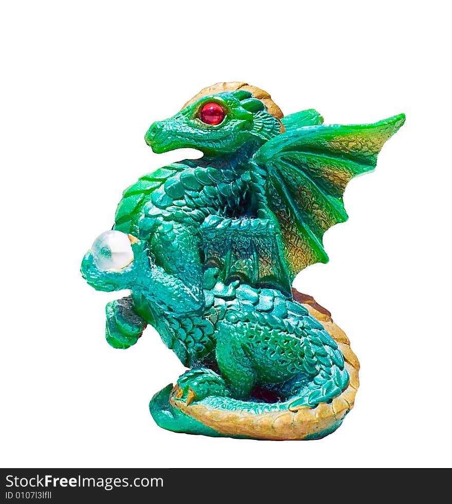 A Decorative Ceramic Dragon