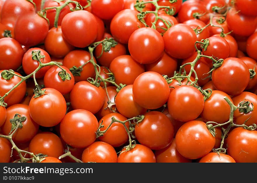 Picture of a market place. Picture of a market place