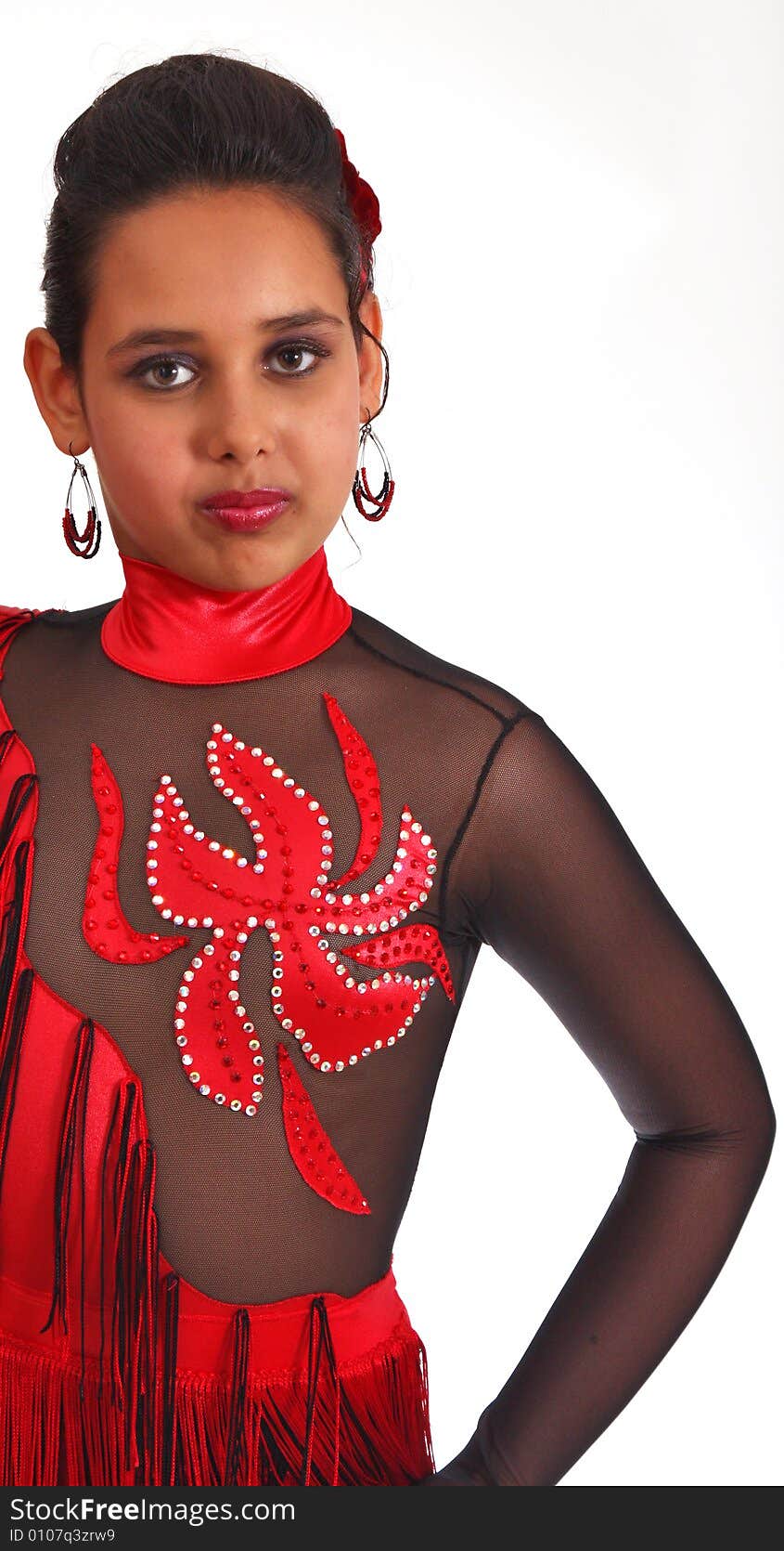 11 year old girl, latin dancer. 11 year old girl, latin dancer