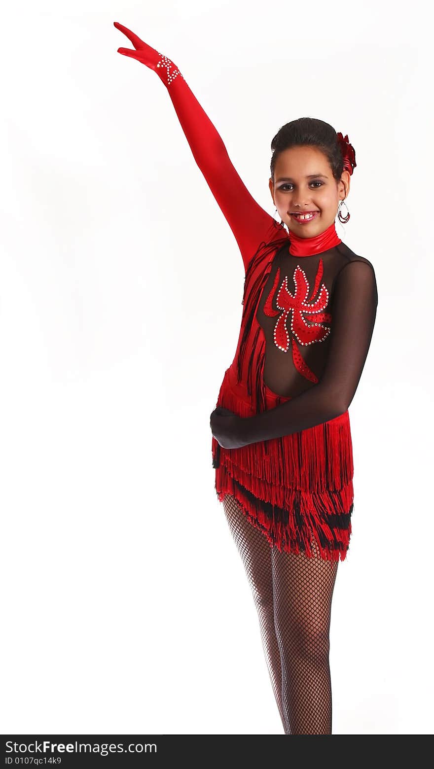 11 year old girl, latin dancer. 11 year old girl, latin dancer