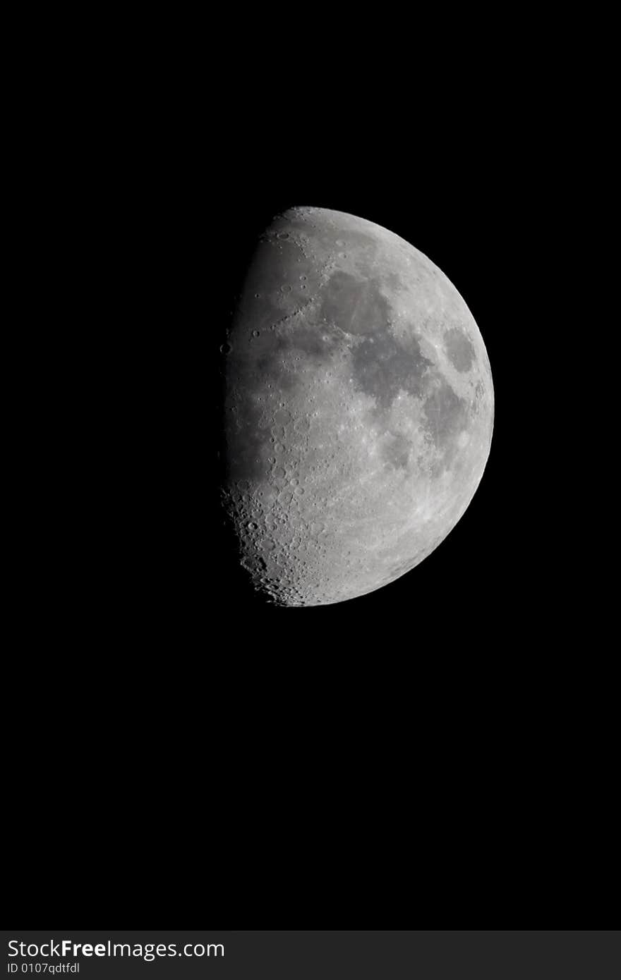 Moon And Craters