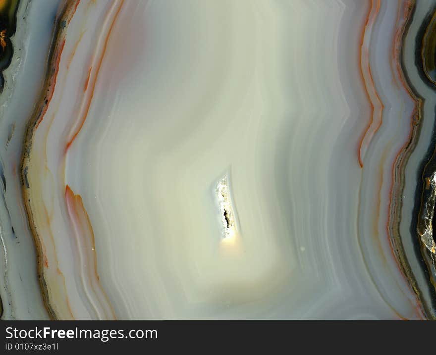 Detail of Polished Flint Stone geologic. Detail of Polished Flint Stone geologic