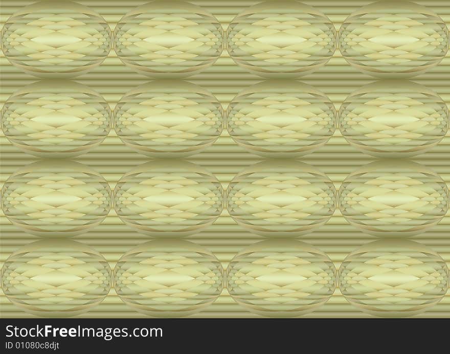 Seamless wooden pattern with oval elements