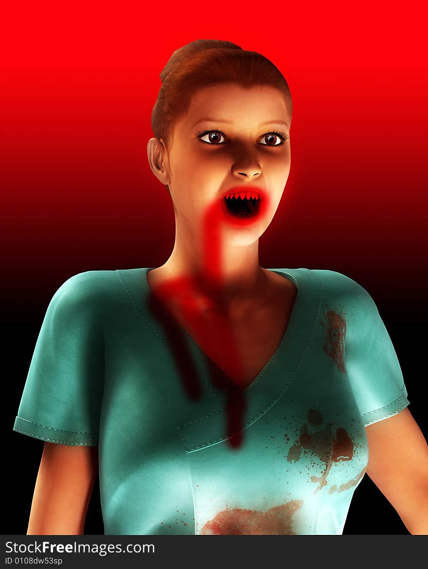 A Vampire Nurse In Scrubs 2