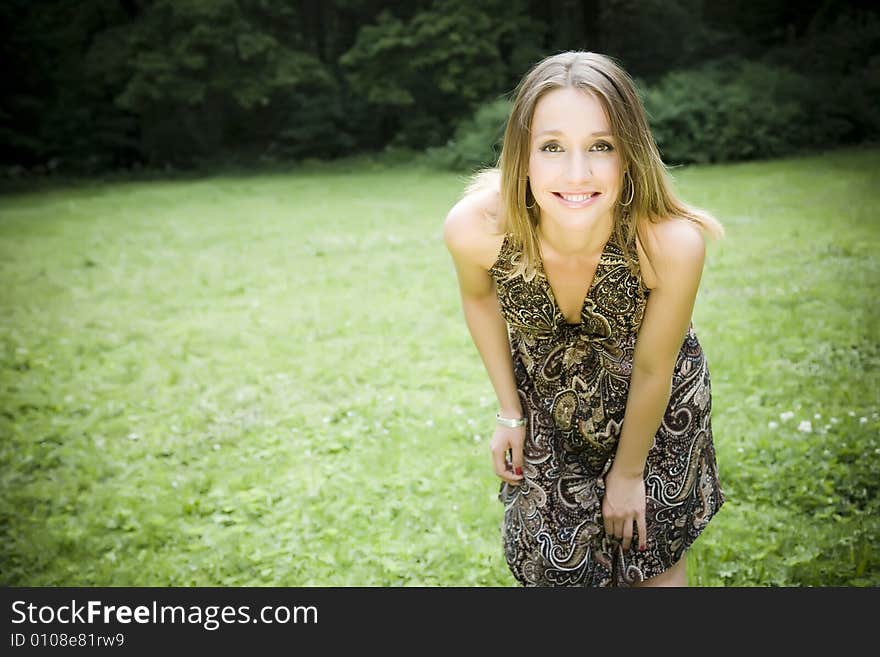 Woman In The Park