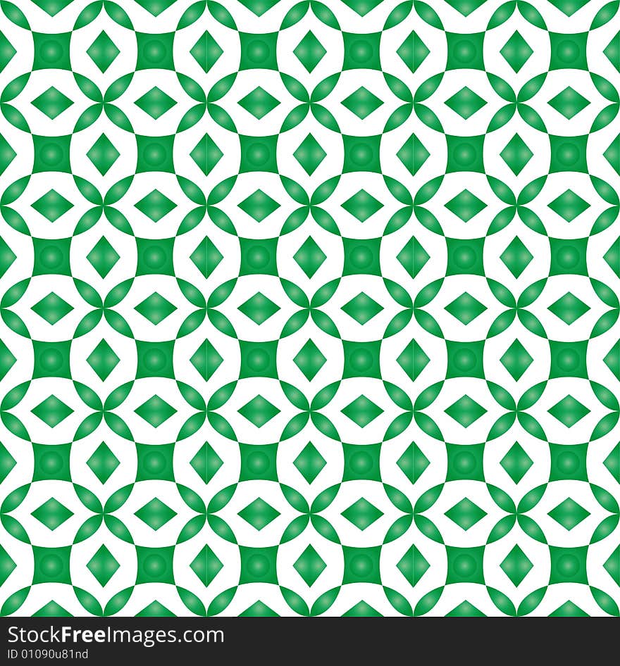 Green pattern texture