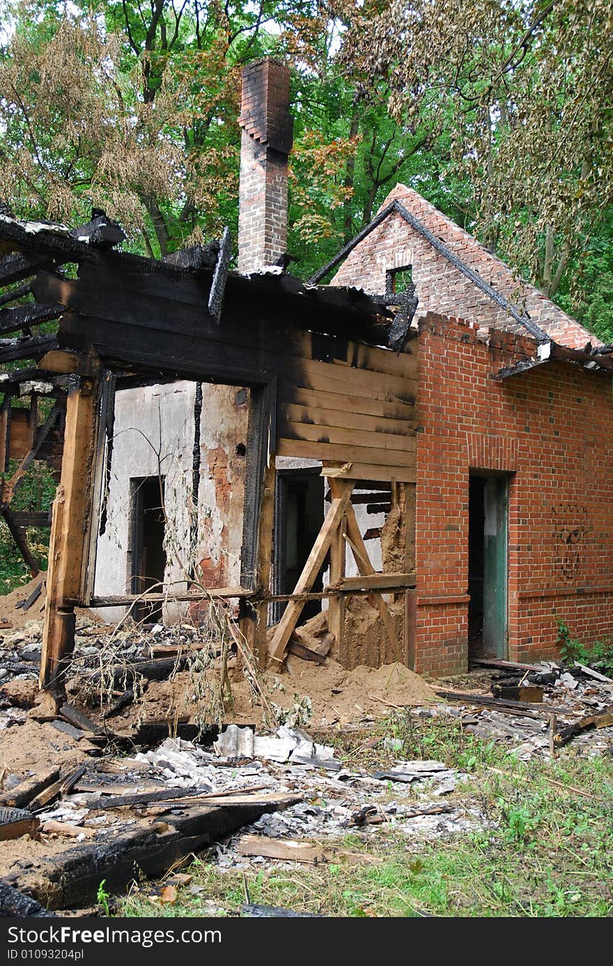 Burned Down House 3