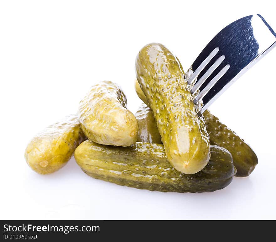 Pickled gherkins