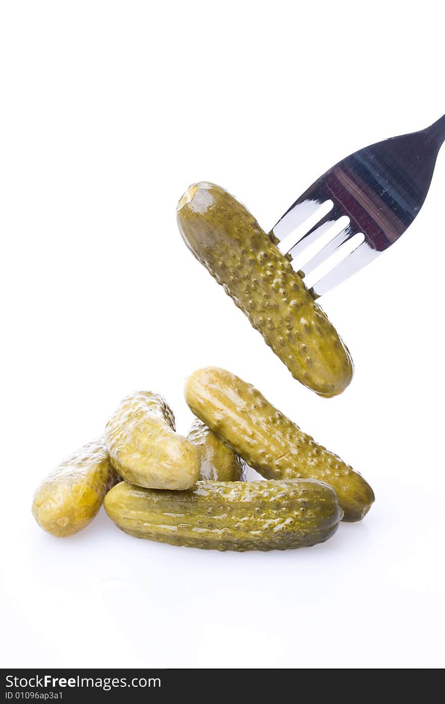 Pickled gherkins