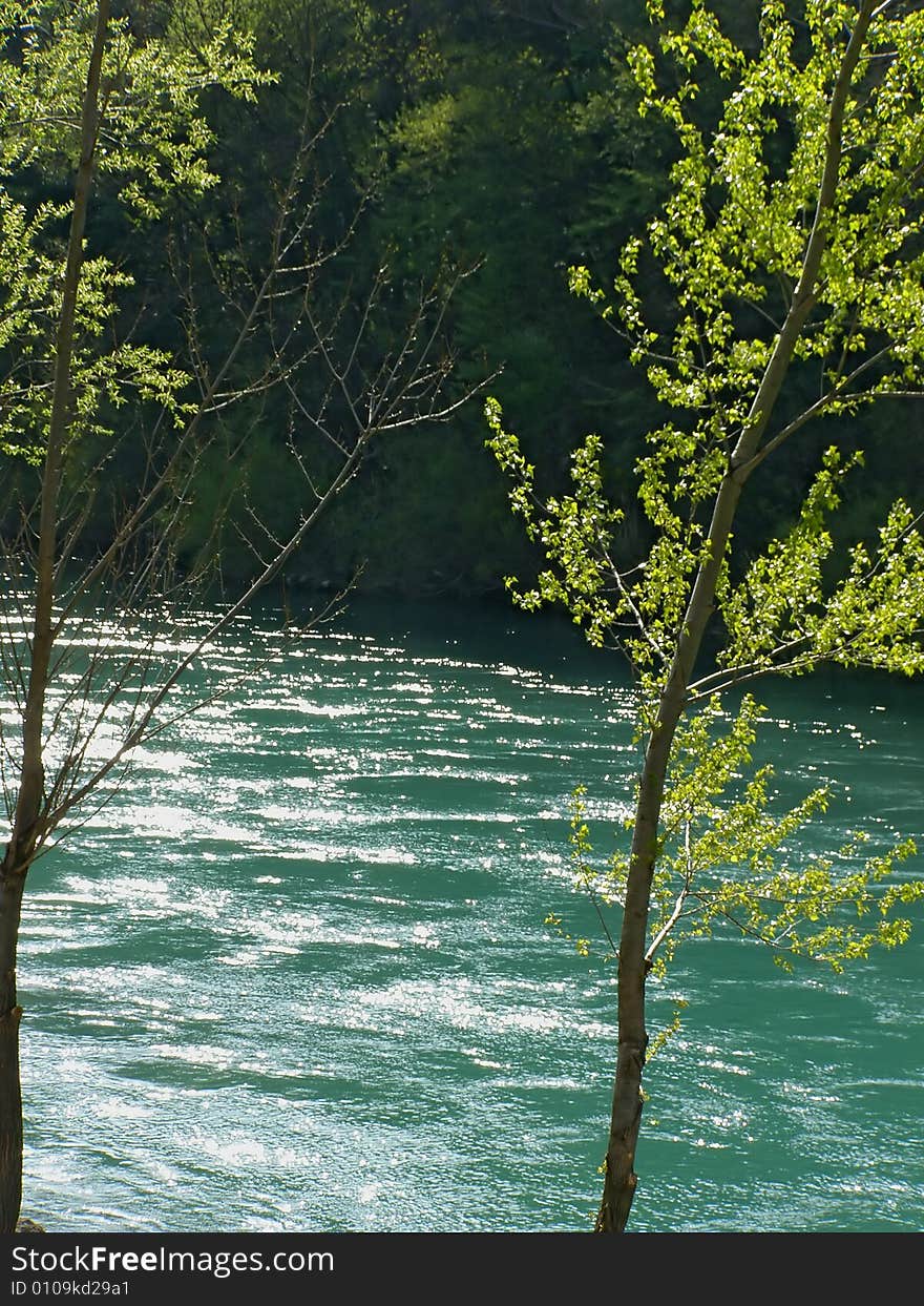 Emerald river