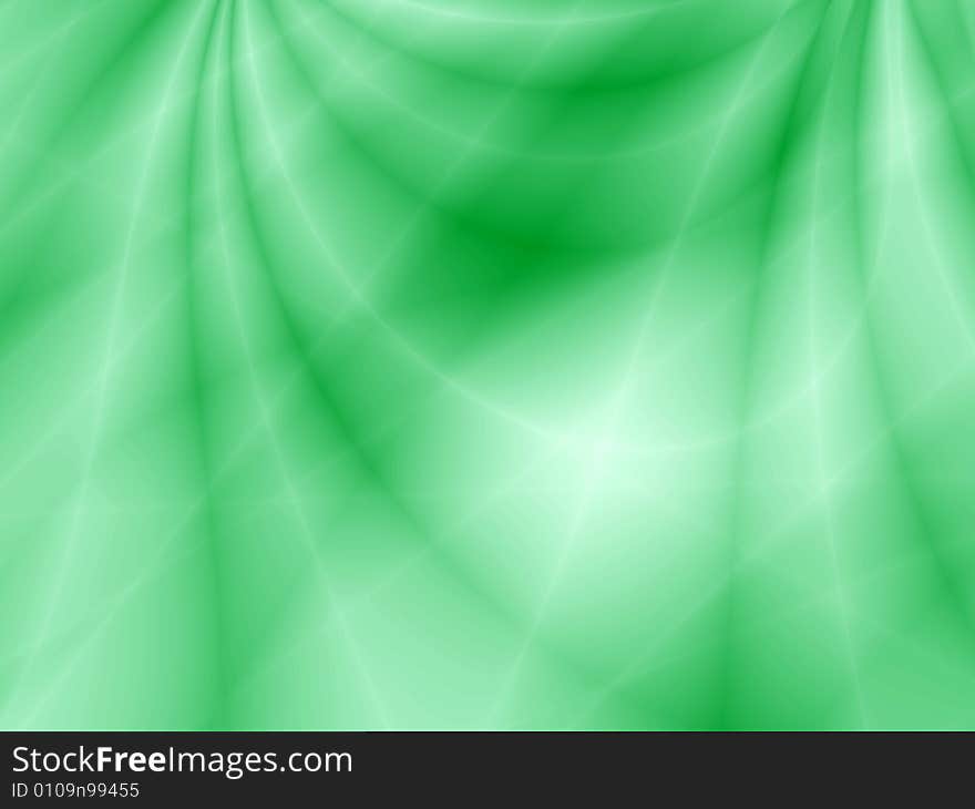 Abstract green background. Fractal image