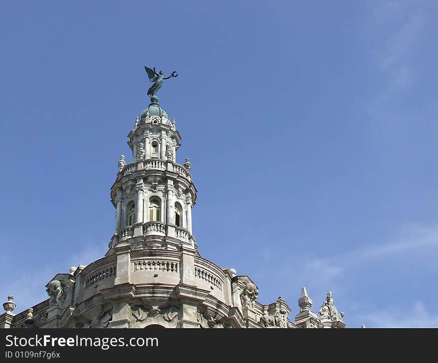 South dome of The Great Theater of Havana