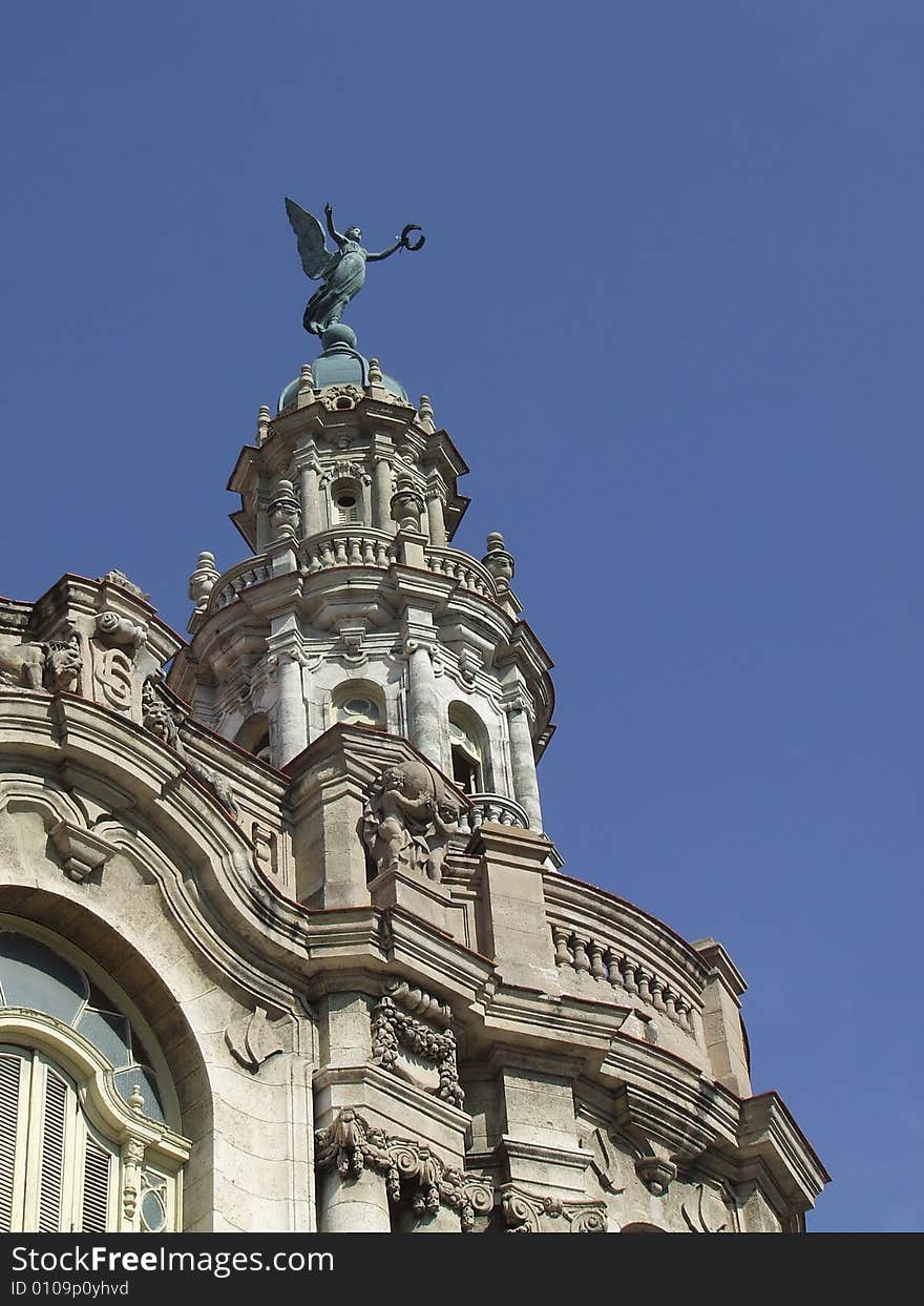 North Dome Of The Great Theater Of Havana