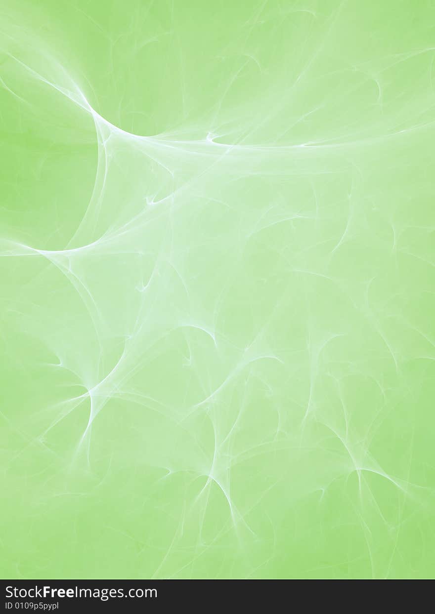 Abstract green background. Fractal image