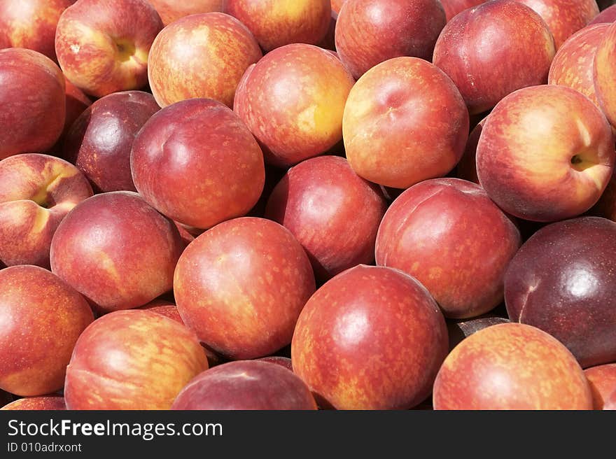 Peaches At The Market