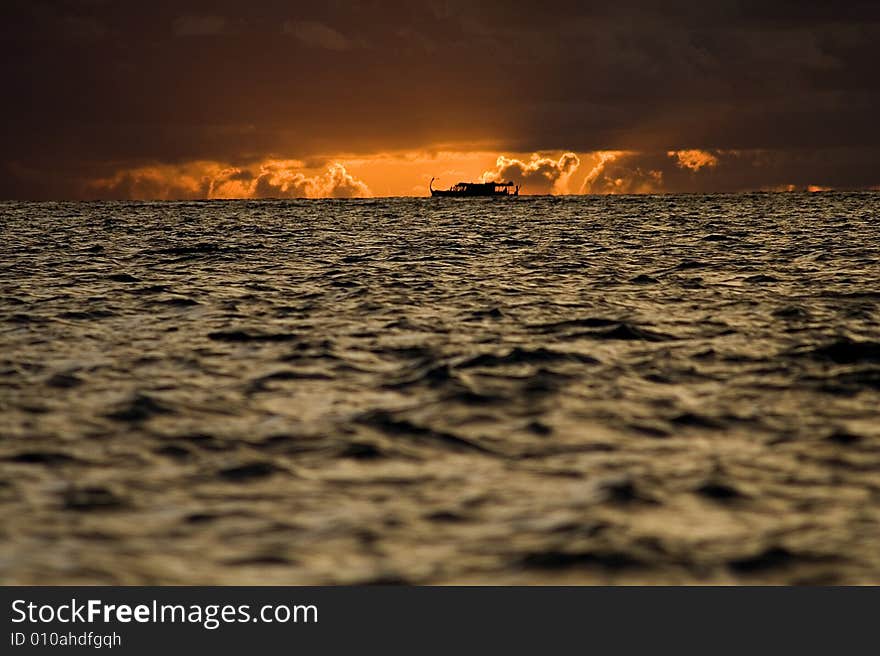 The sea and the ship