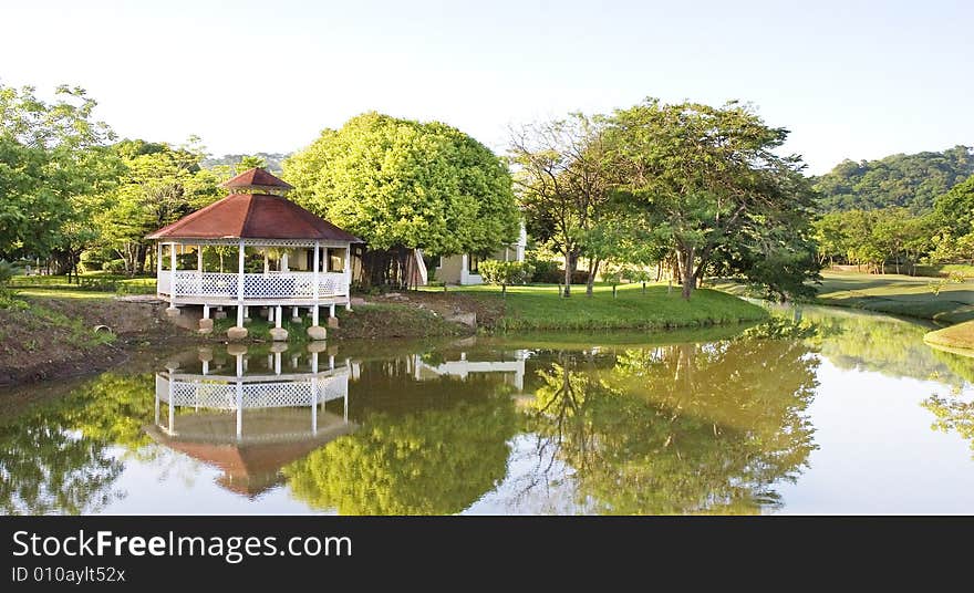 Gazebo on the Lake