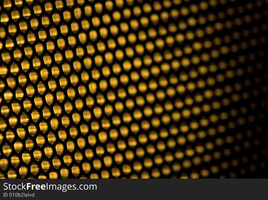 Netting, honeycomb, background, polygon, orange, black. Netting, honeycomb, background, polygon, orange, black