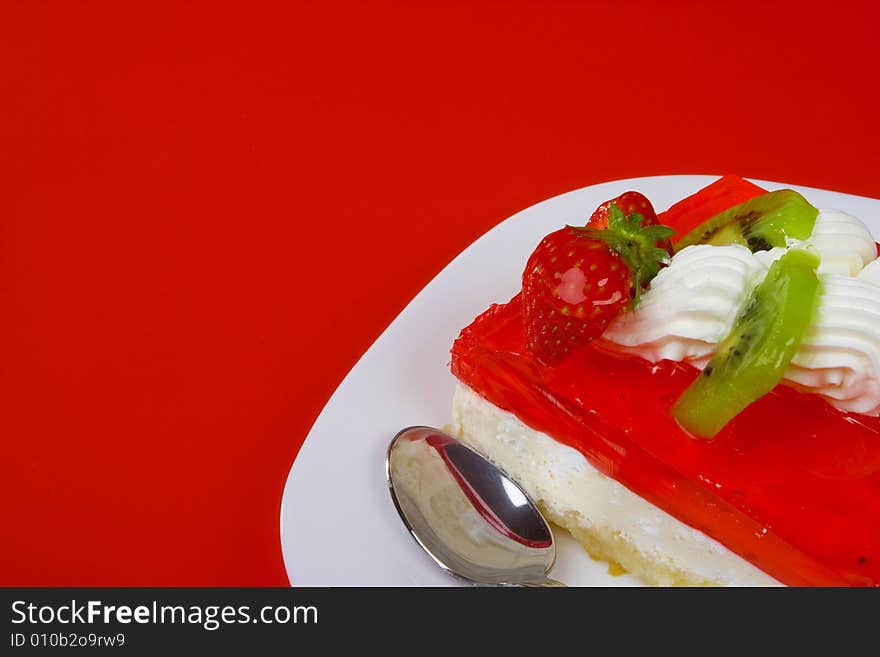 Cream And Jelly Cake