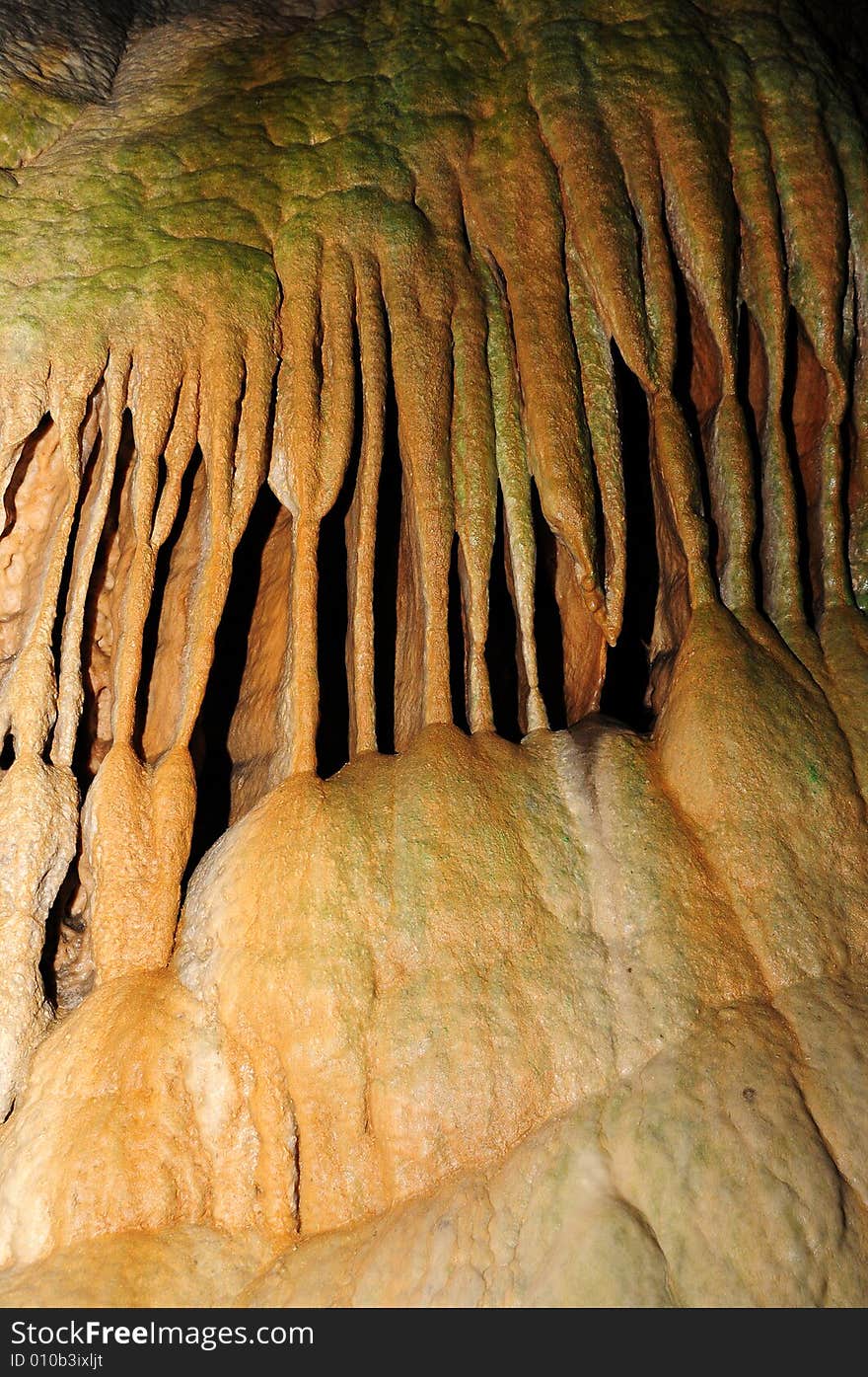 The undergroung cave interior photo