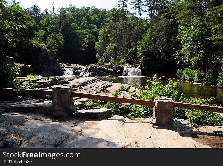 Scenic view in Grandfather Mountains. Scenic view in Grandfather Mountains