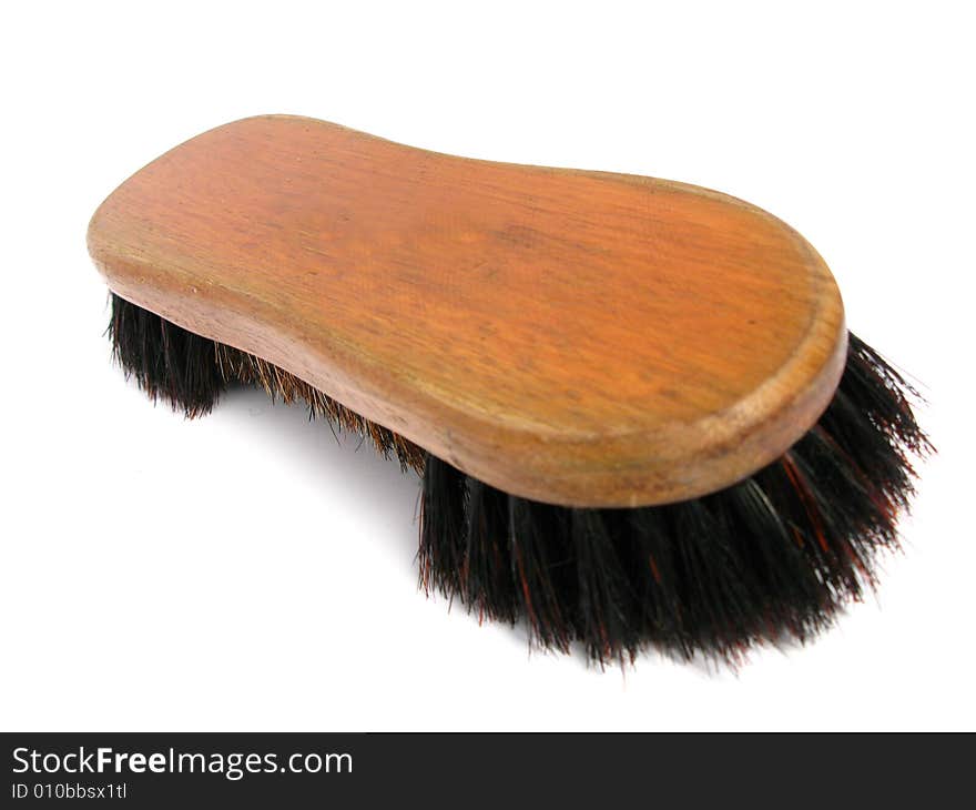 Brush Shoes With Black Hair