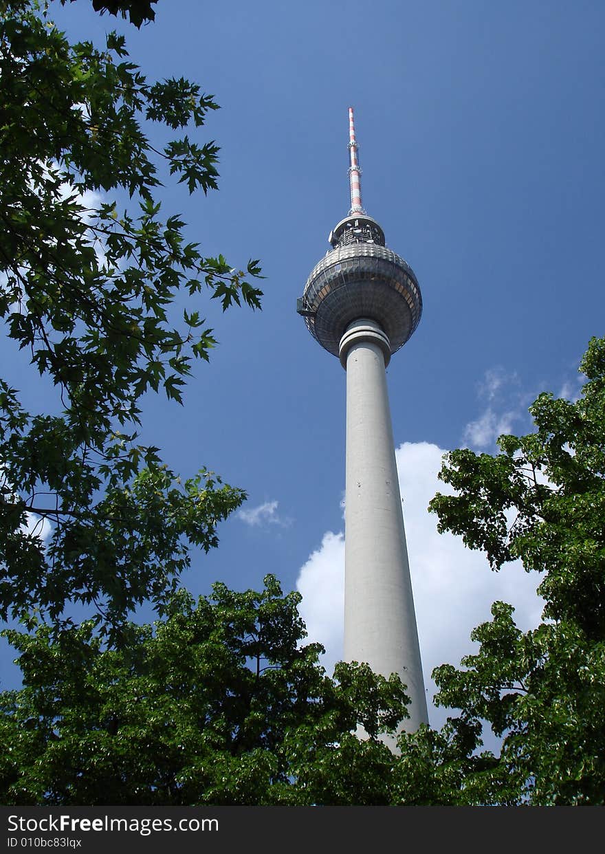 Fernsehturm - Tv tower in Berlin (Germany)