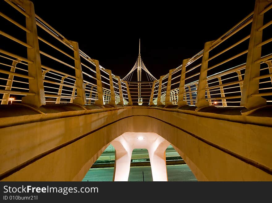 Bridge at night