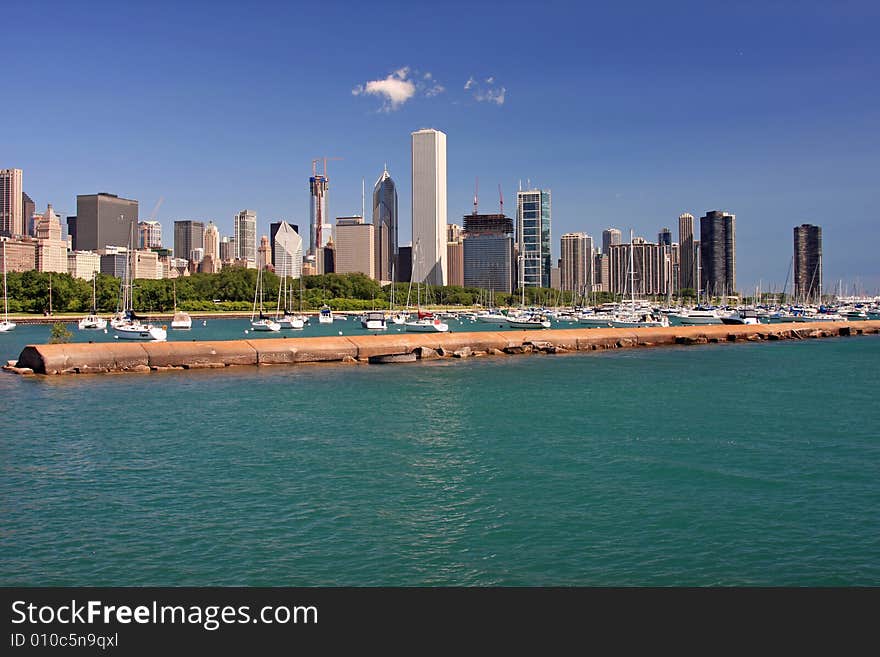 Chicago s Skyline on a Clear Day