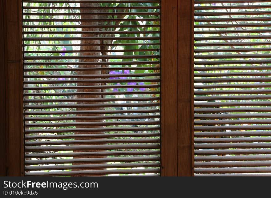 Window In A Spa Center