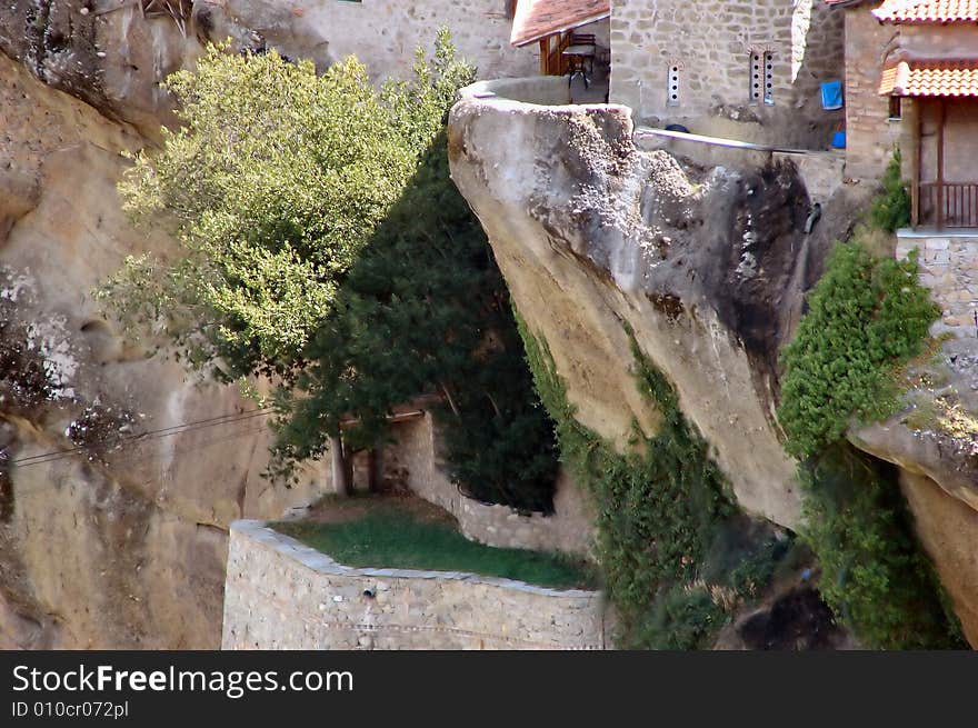 Church in Meteor in the Greece