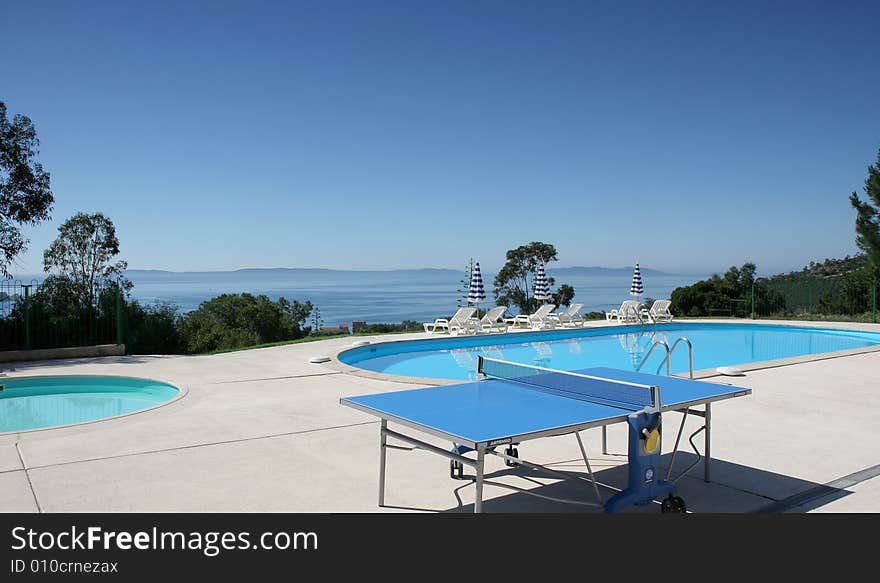 Poolside at le lavandou