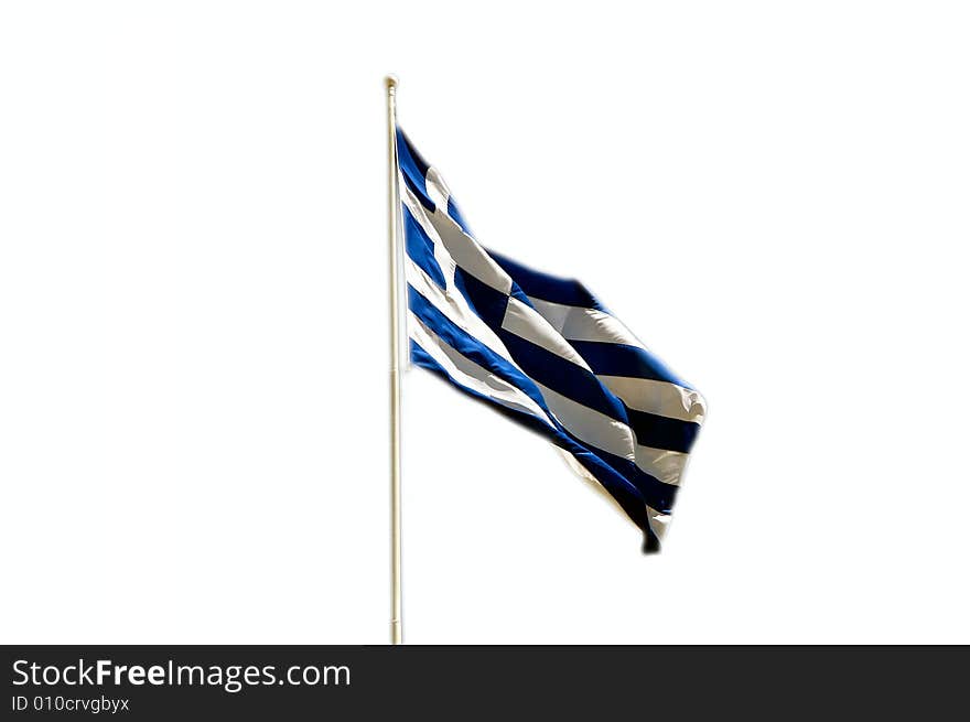 Greece Flag - Blue and White